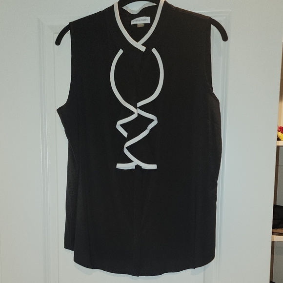 Calvin Klein Size Large Sleeveless Top - Picture 1 of 3